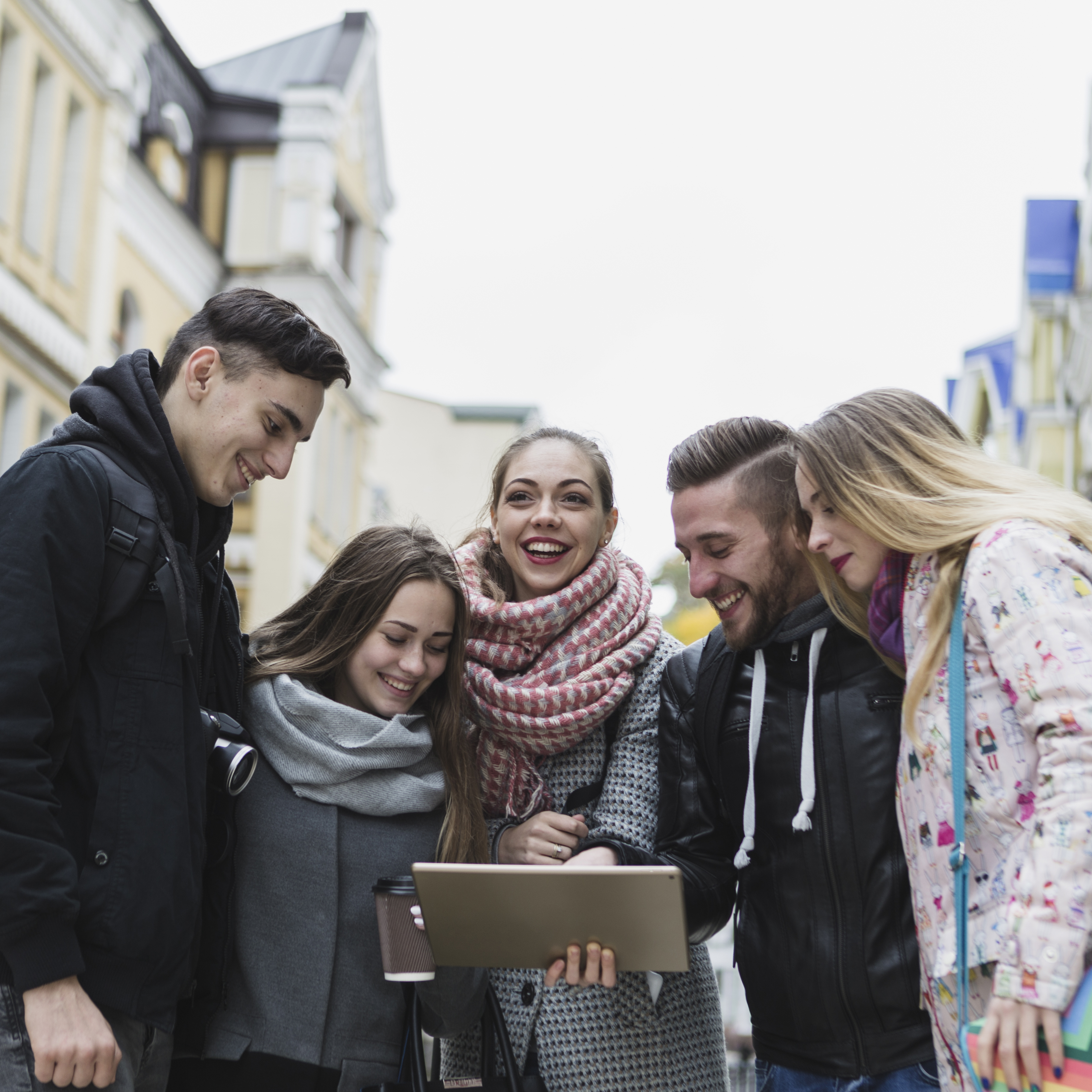 Young entrepreneurs exploring opportunities in Europe